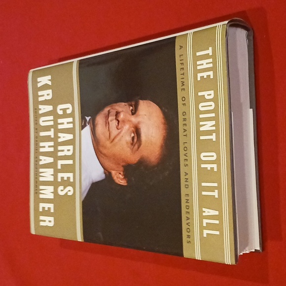 1st Edition Charles Krauthammer The Point of It All Hardcover Book - Picture 6 of 8
